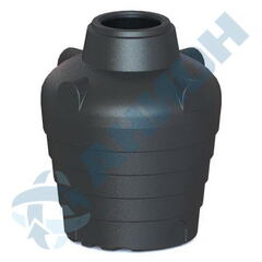 Емкость для септика  Анион 1700 л. вертикальная (1380x1380x1700см;черный) - арт.559472