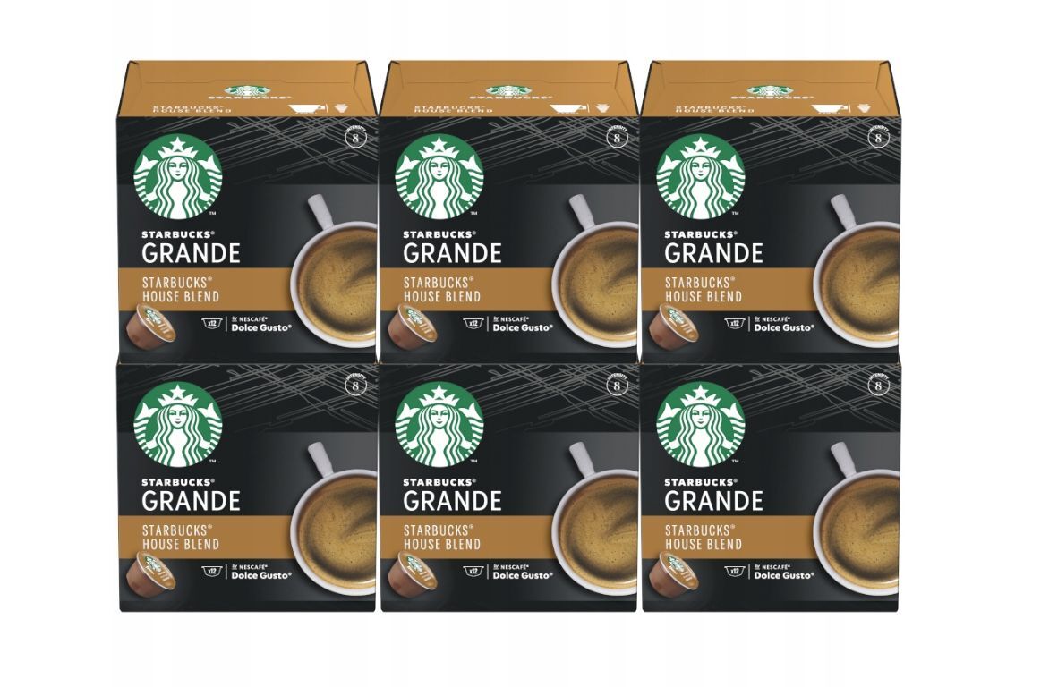 Кофе капсульный Dolce Gusto Starbucks House Blend Grande 72 капсулы ...