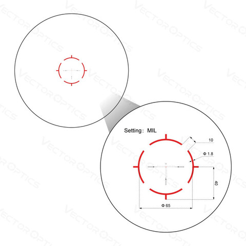 Vector Optics Continental X10 1-10x28 ED FFP, сетка VET-RAR, (SCFF-48)