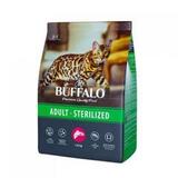 Сухой корм для кошек Mr.Buffalo Sterilized, с лососем, 1,8 кг