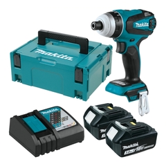 Аккумуляторная ударная дрель-шуруповерт Makita DTP141RFJ