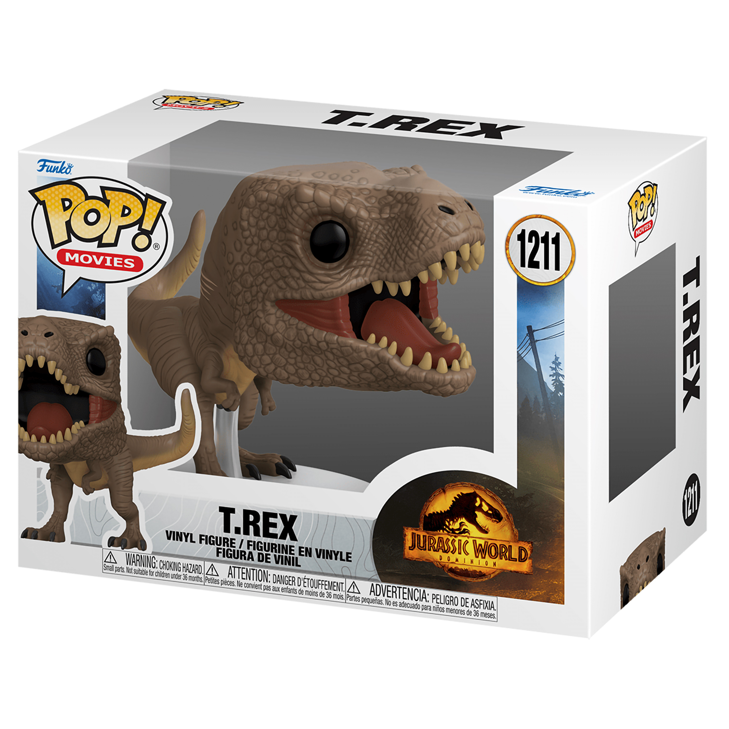 Funko Pop Jurassic World 1211 T.Rex - Game Games - Loja de Games