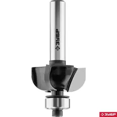 ЗУБР 28.6 x 13 мм, радиус 7.9 мм, фреза кромочная калевочная №2, Профессионал (28785-28.6)