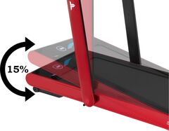 Беговая дорожка Titanium Masters Slimtech S60, красная