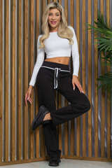 Брюки Два в одном (черно-белые) Б13346-15М LT Collection