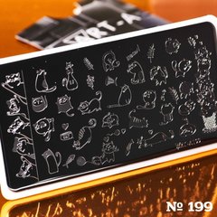 Пластина для стемпинга Art-A 199