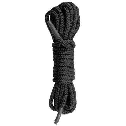 Черная веревка для бондажа Easytoys Bondage Rope - 5 м. - Easy toys Fetish Collection ET247BLK