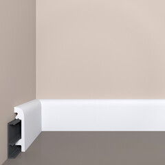 Плинтус П 16 с монтажной планкой