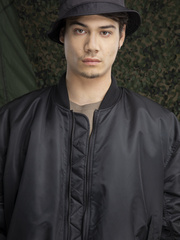 Бомбер Alpha Industries MA-1 Blood Chit Gen ll Black (Черный)