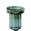 Журнальный столик Soda М, Ø38х47 см, зеленое стекло