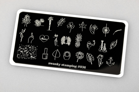 Пластина Swanky Stamping 036*