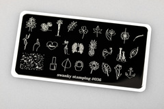 Пластина Swanky Stamping 036*