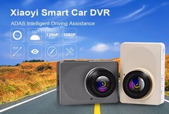 Автомобильный видеорегистратор Xiaomi Yi Wi-Fi DVR Gray (RU)