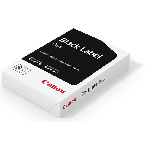 Бумага для офисной техники Canon Black Label Plus (А4, марка B, 80 г/кв.м, 500 листов)