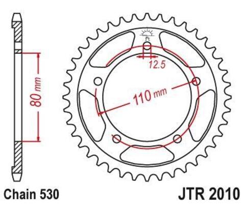 Звезда ведомая JTR2010 44