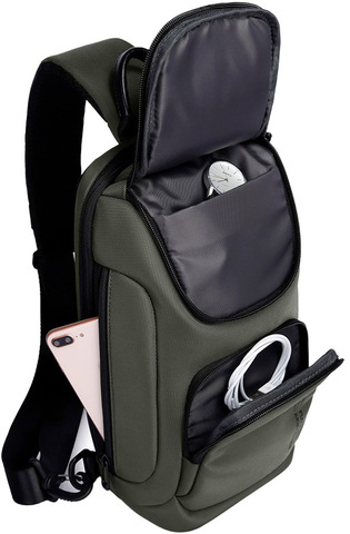Картинка рюкзак однолямочный Bange BG-7565 Green - 3