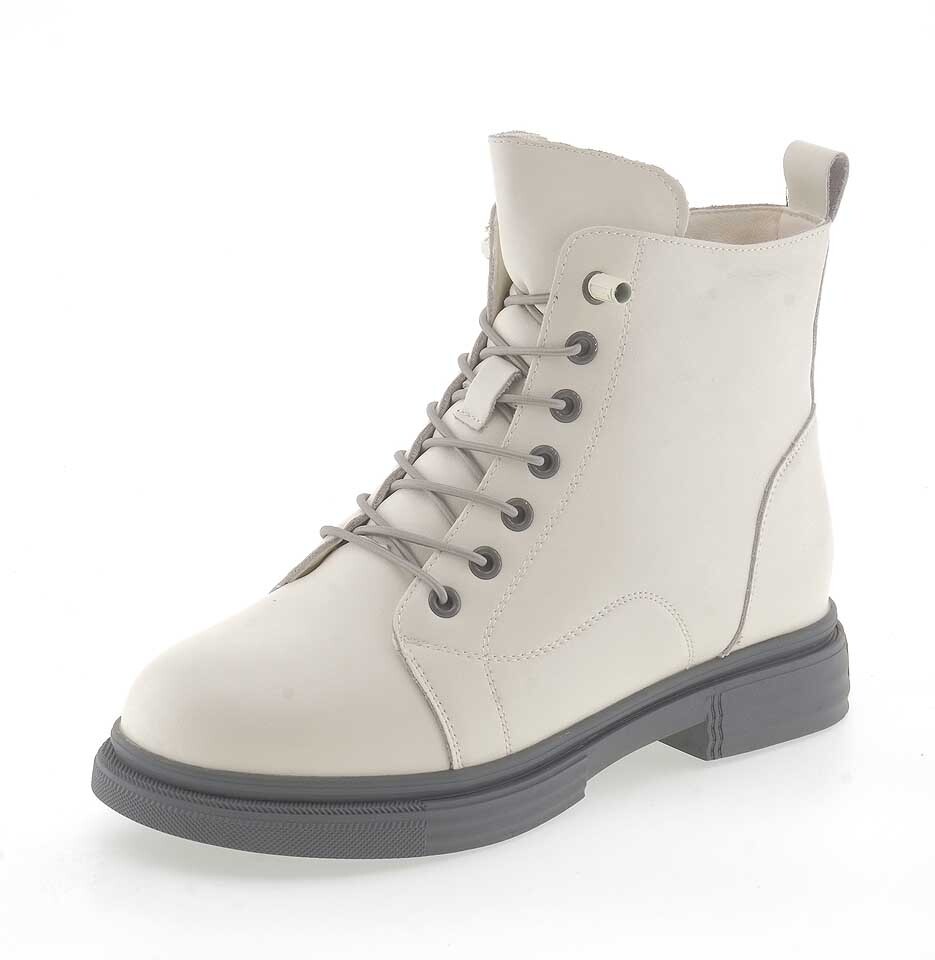 Ботинки женские BONAVI 42-ZBU12-9-111 молочные