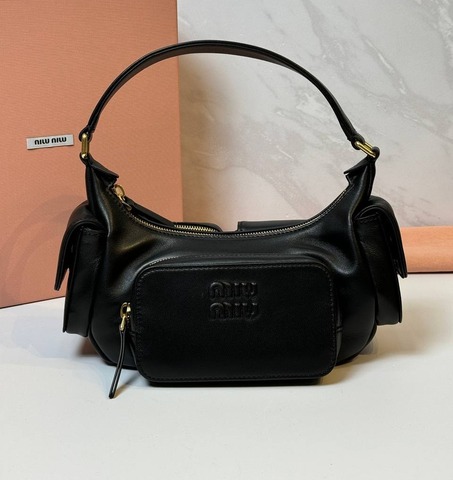 Женская сумка MIU MIU Pocket из кожи наппа