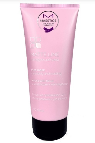 Masstige MATTE LINE Маска для лица очищающая и матирующая 100мл