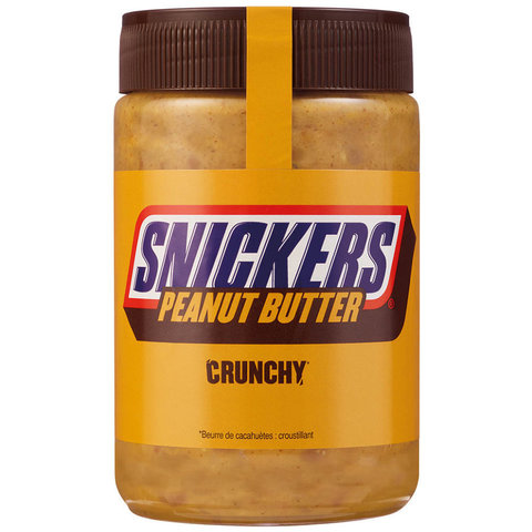 Арахисовая паста Snickers Peanut Butter Crunchy, 320 г