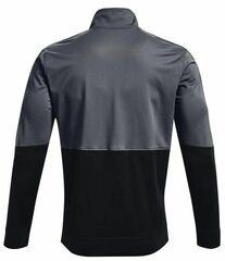 Куртка теннисная Under Armour Men's UA Pique Track Jacket - black/white