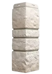 Угол наружный для фасадных панелей Burg, Белый