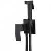 Abber Wasserfall AF8625B Смеситель с гигиеническим душем, цвет: черный матовый