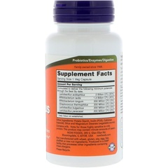 Now Foods, 4x6 ацидофильные бактерии, 120 растительных капсул