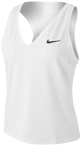 Теннисный топ женский Nike Court Dri-Fit Victory Tank W - white/black