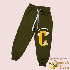Брюки спортивные хлопок (5-8) 240817-XS1010