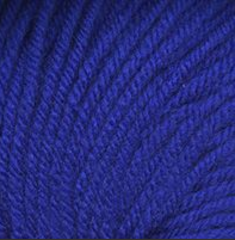 Пряжа "Кроха", 20%шерсть, 80%акрил, 50гр, 135м, василек