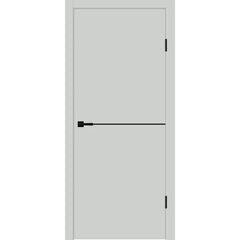 Купить Межкомнатная дверь ПЭТ Galant FH1 доломит кромка ABS чёрная