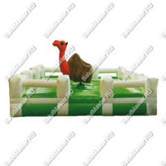 Надувной аттракцион Родео, верблюд+батут, "Верблюд 2", 5*5*3 м