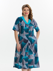 4534 Халат на пуговицах