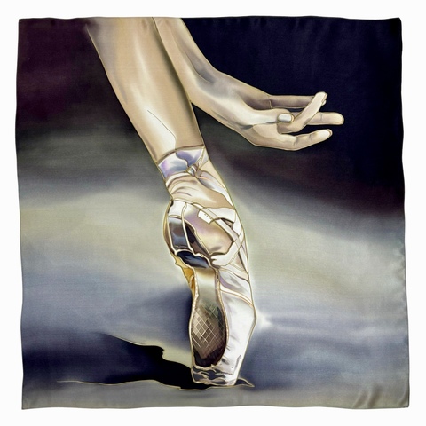 Шелковый платок батик 