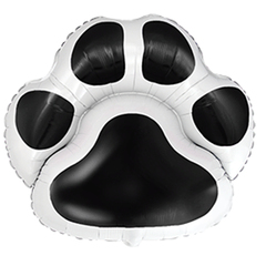 F Фигура, Лапа/Лапка/След, Черный, 29