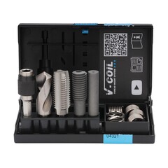 Набор для восстановления резьбы М12х1,75 11пр V-Coil Rapid Volkel 04321