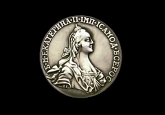 Силиконовый молд Монета 1764 г Екатерина ll