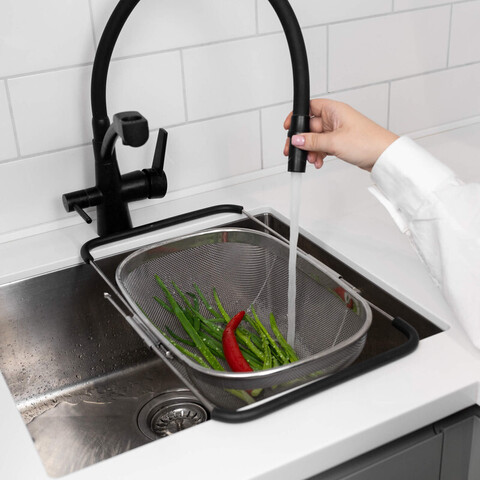 Дуршлаг Hallon, 34х24х10, нержавеющая сталь