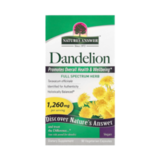 Экстракт корня одуванчика, Dandelion Root, Nature's Answer, 90 вегетарианских капсул 3