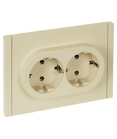 FORTE&PIANO Роз. 2-я с з/к без з/ш б/к 16А FP424 ван. IEK