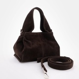 Сумка Саломея 2026 эко-замша кофе