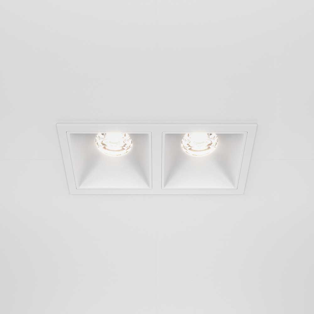 Встраиваемый светильник Maytoni Alfa LED DL043-02-10W4K-SQ-W