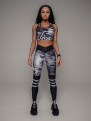 Леггинсы Gray military