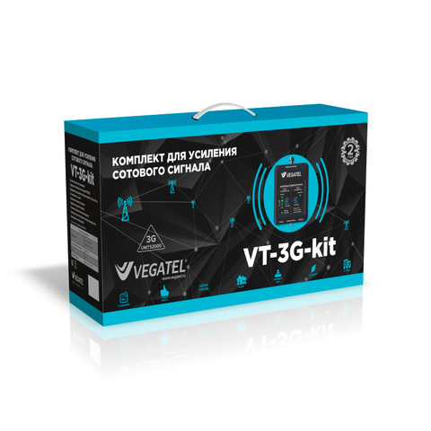 Усилитель сотовой связи VEGATEL VT-3G-kit (LED)