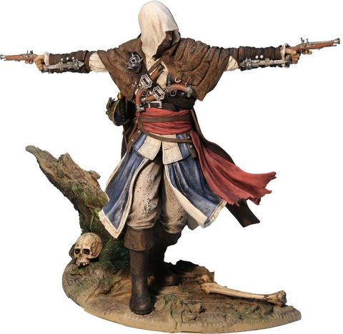 Ассассин Крид 4 фигурка Эдвард Кенуэй — Assassin's Creed IV Black Flag Edward Statue