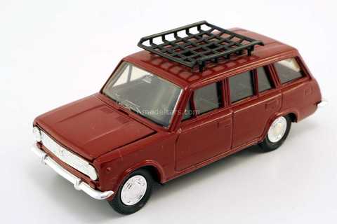 VAZ-2102 Lada roof rack burgundy Agat Mossar Tantal 1:43