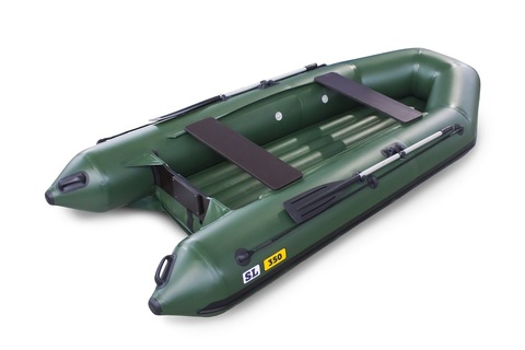 Надувная ПВХ-лодка Солар SL - 350 (зеленый)
