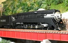 Паровоз Kato N 4-8-4 GS-4 Southern Pacific Postwar Black #4433