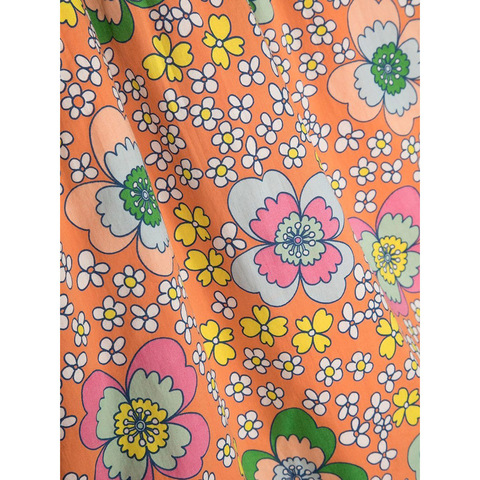 Юбка Stella McCartney Kids Floral Print Orange